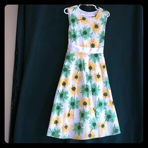 Girls spring flower dress